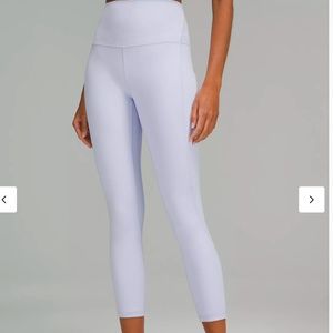 Lululemon Align High-Rise Pant with Pockets 25" in Pastel Blue